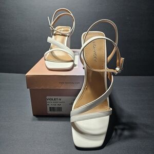 White Strappy Sandals